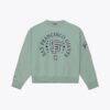 San Francisco Giants Mitchell & Ness Women's Yacht Rock Sweatshirt - Green - Detail View