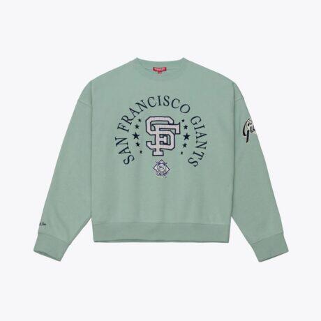 San Francisco Giants Mitchell & Ness Women's Yacht Rock Sweatshirt