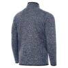 Spain National Team Antigua Elevate Quarter-Zip Pullover - Heather Navy - Detail View