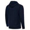 Spain National Team Antigua Takeover Fleece Raglan Hoodie - Navy - Detail View