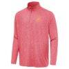 Spain National Team Antigua Masters Quarter-Zip Pullover - Heather Red - Side View