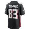 Deven Thompkins Atlanta Falcons Nike Team Game Jersey - Black - Detail View