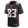 Deven Thompkins Atlanta Falcons Nike Team Game Jersey - Black - Side View