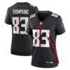 Deven Thompkins Atlanta Falcons Nike Women's Team Game Jersey - Black - Front View
