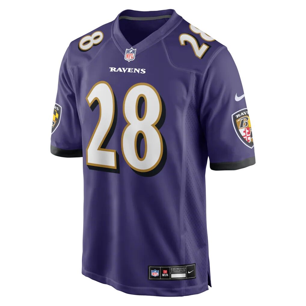 Taven Bryan Baltimore Ravens Nike Team Game Jersey