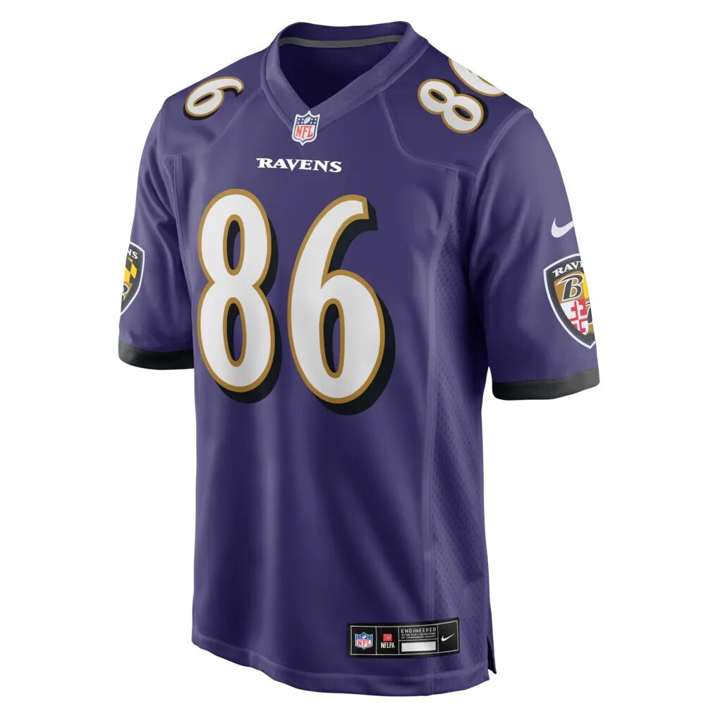 Cornelius Johnson Baltimore Ravens Nike Team Game Jersey
