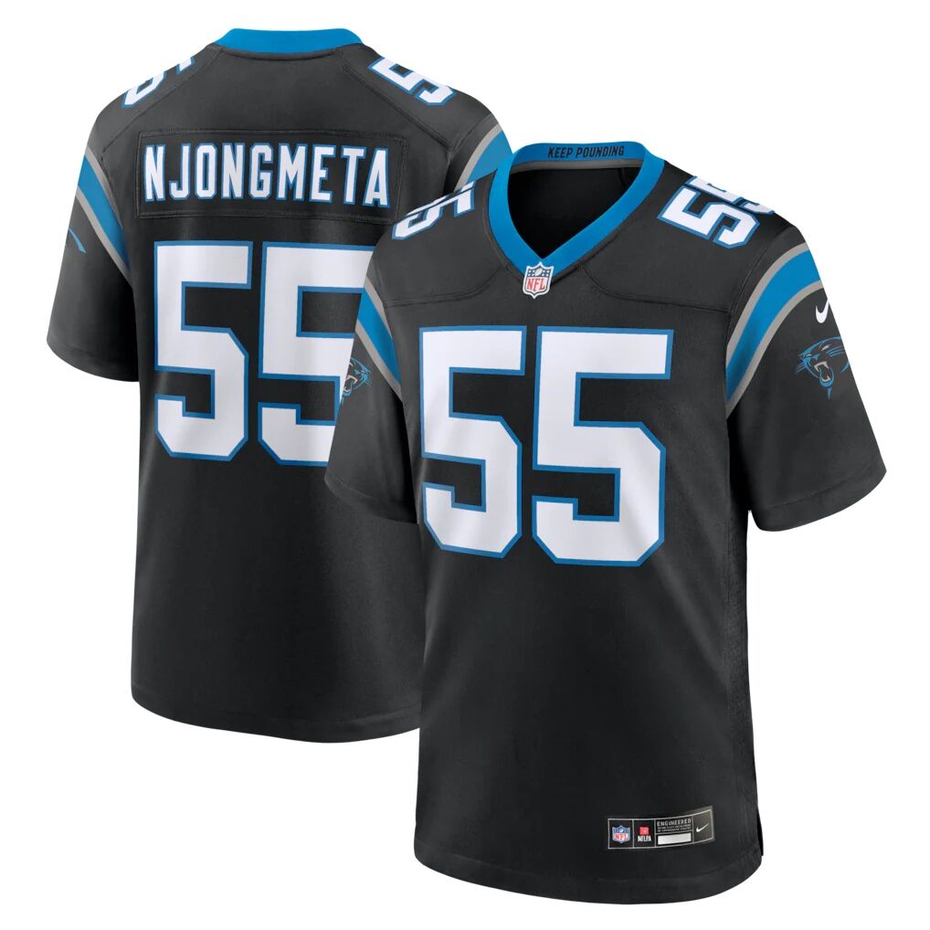 Maema Njongmeta Carolina Panthers Nike Team Game Jersey
