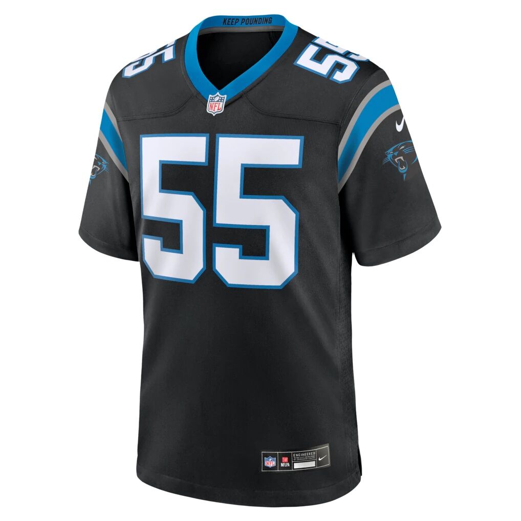 Maema Njongmeta Carolina Panthers Nike Team Game Jersey