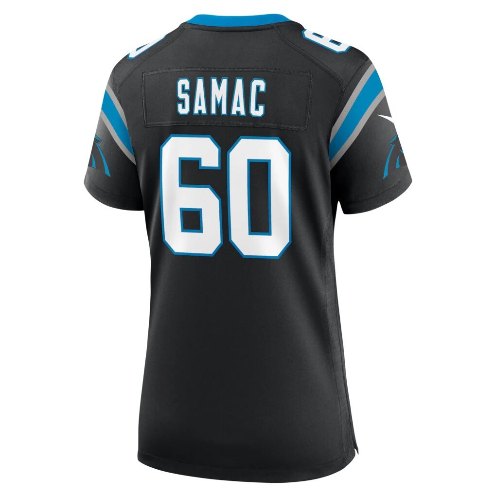 Nick Samac Carolina Panthers Nike Women's Team Game Jersey