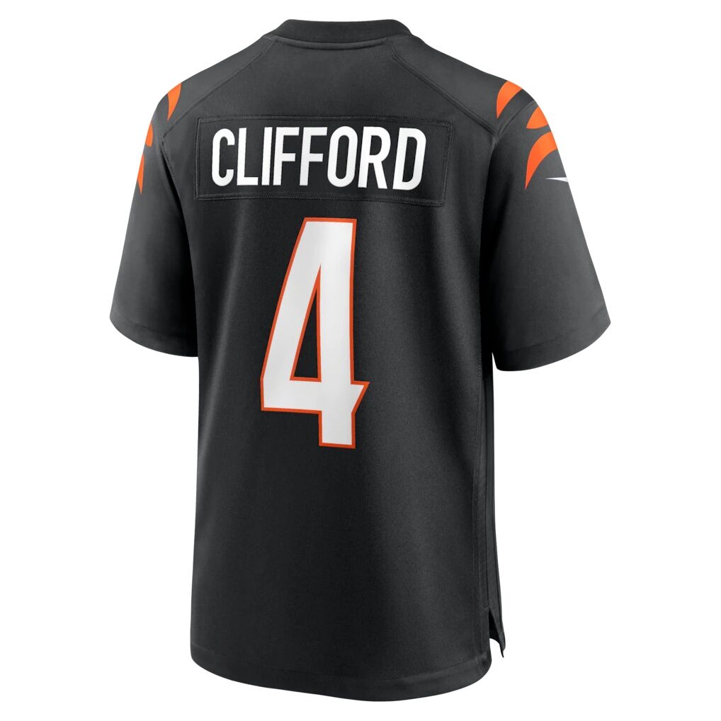 Sean Clifford Cincinnati Bengals Nike Team Game Jersey