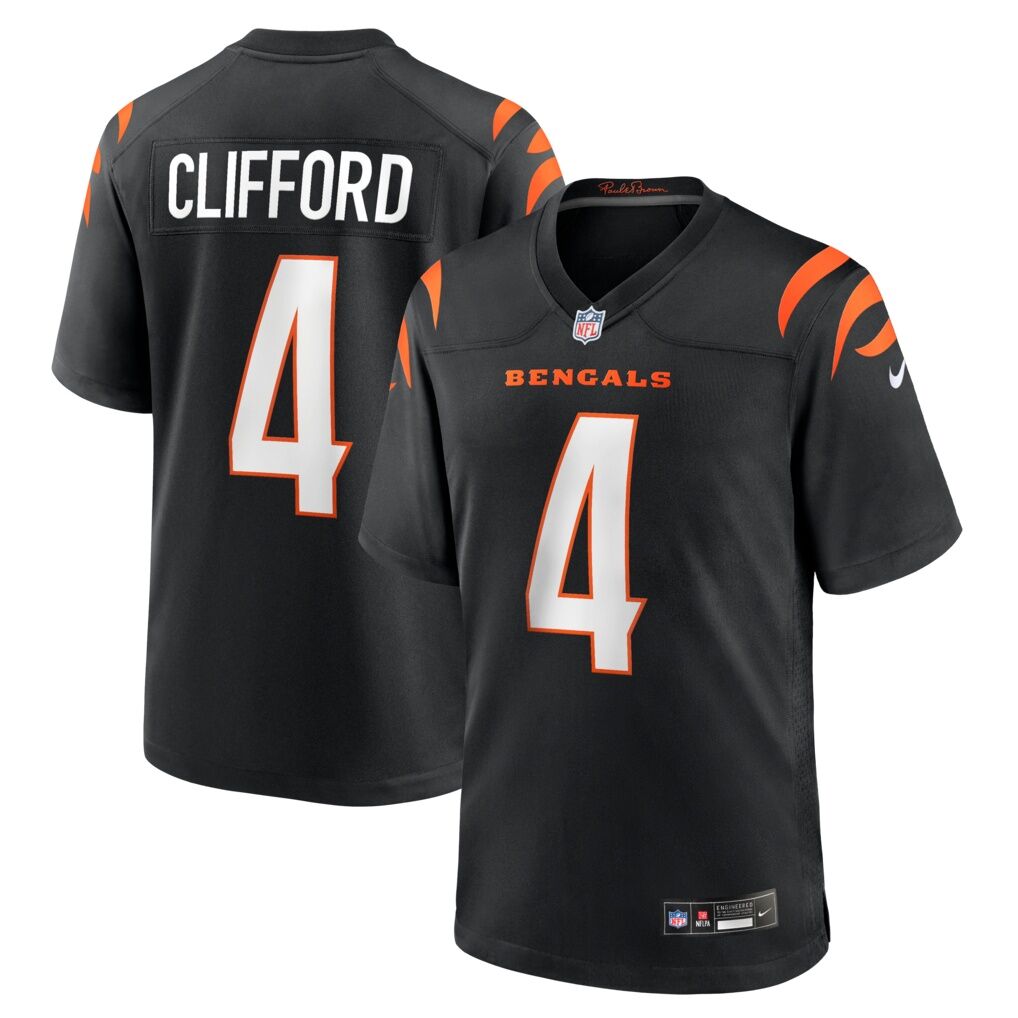 Sean Clifford Cincinnati Bengals Nike Team Game Jersey