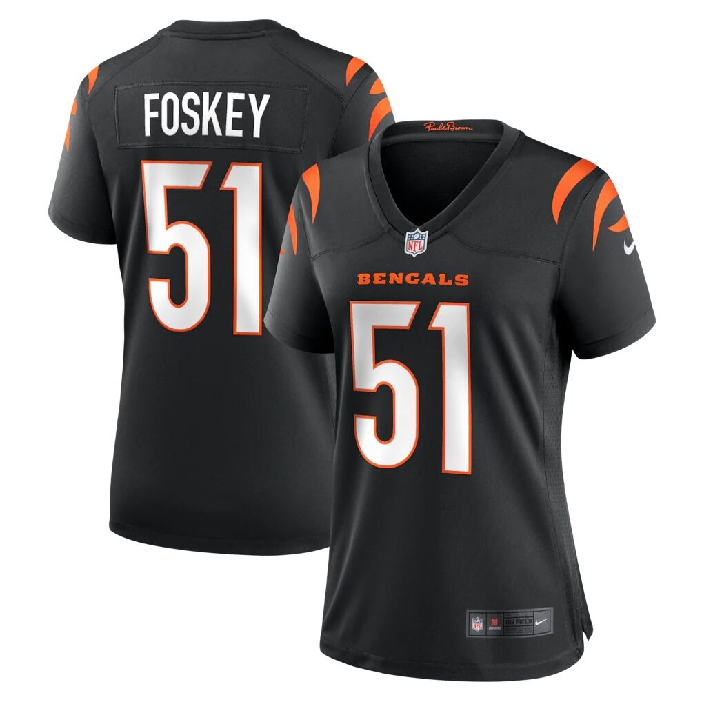 Isaiah Foskey Cincinnati Bengals Nike Women’s Team Game Jersey