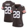 Tre Avery Cleveland Browns Nike Women's Team Game Jersey - Brown - Front View