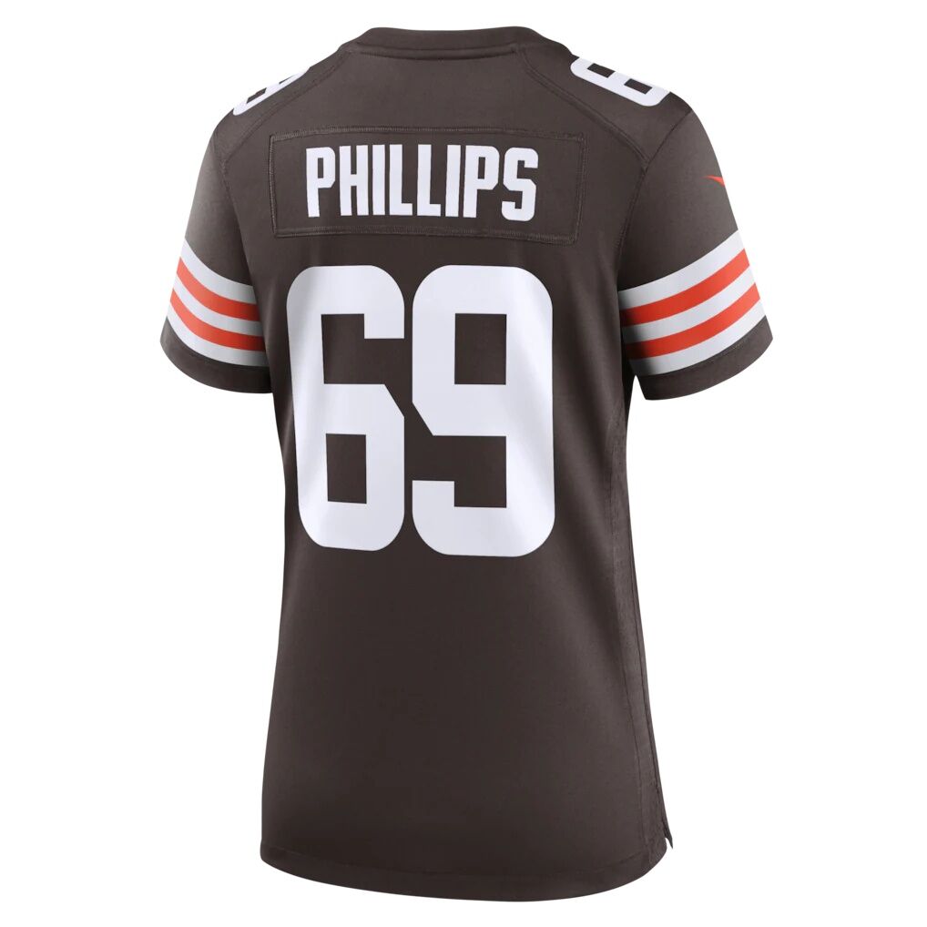 Tyre Phillips Cleveland Browns Nike Women's Team Game Jersey