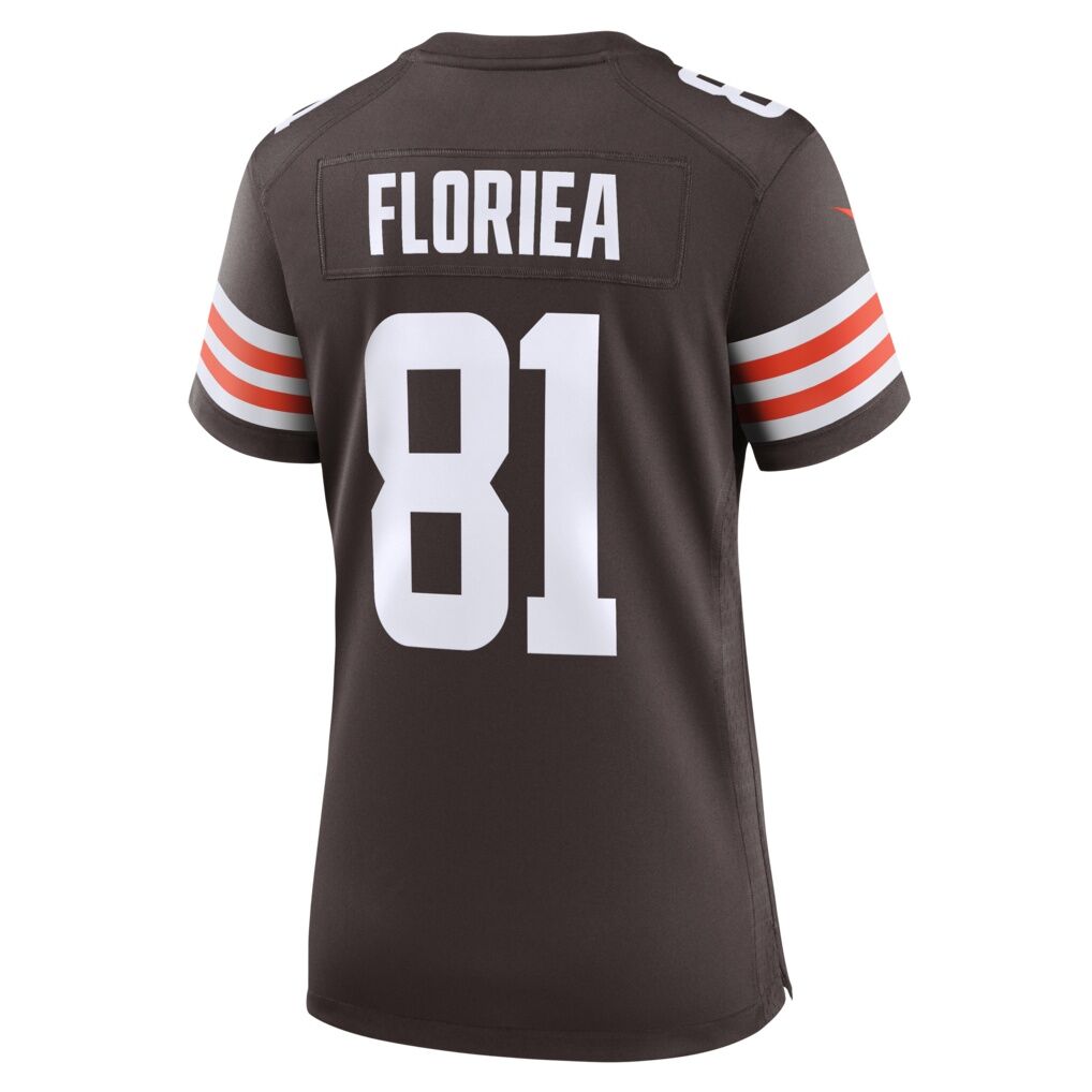 Luke Floriea Cleveland Browns Nike Women's Team Game Jersey