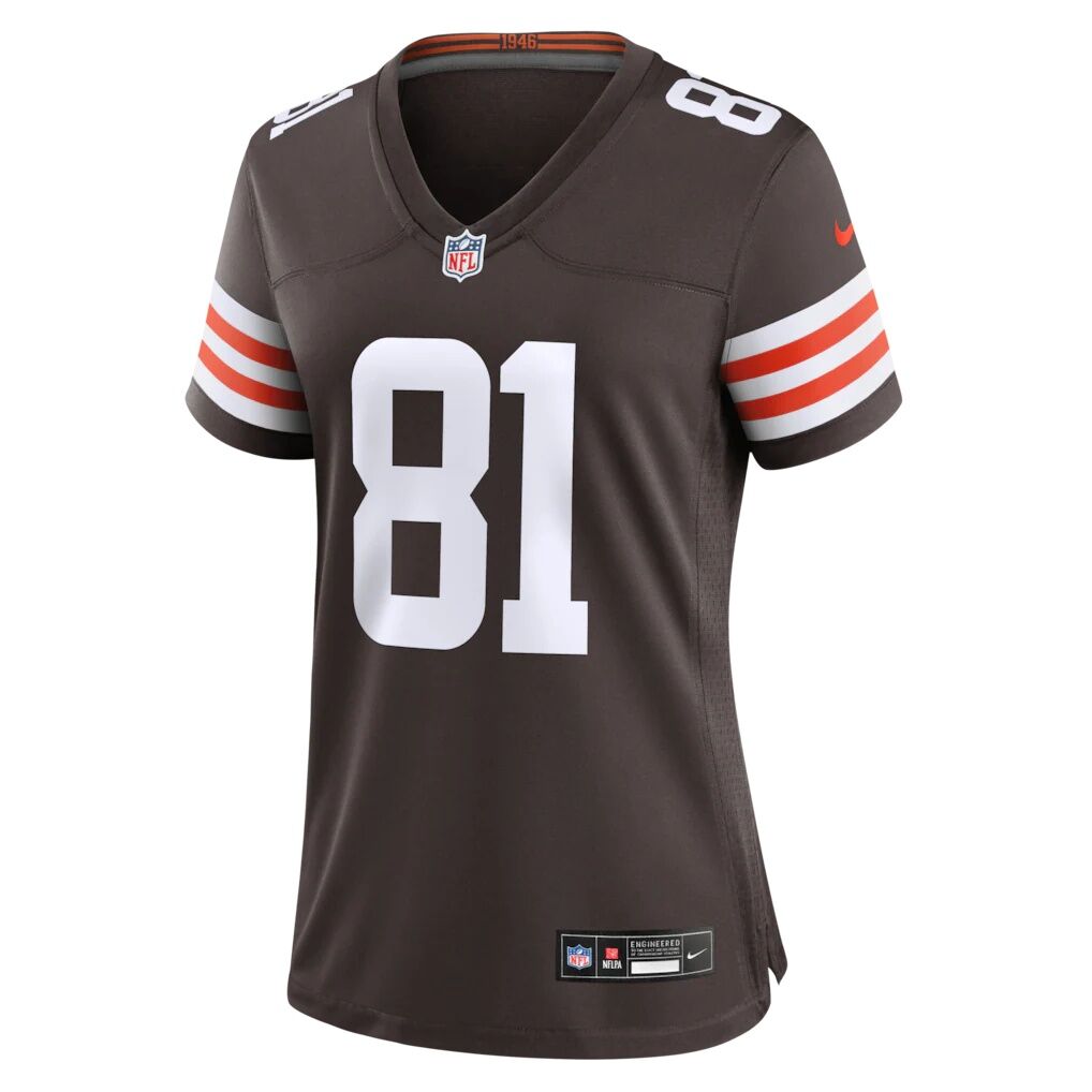 Luke Floriea Cleveland Browns Nike Women's Team Game Jersey
