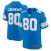 Malik Cunningham Detroit Lions Nike Team Game Jersey - Blue - Front View