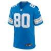 Malik Cunningham Detroit Lions Nike Team Game Jersey - Blue - Side View
