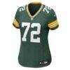 Brant Banks Green Bay Packers Nike Women's Team Game Jersey - Green - Side View