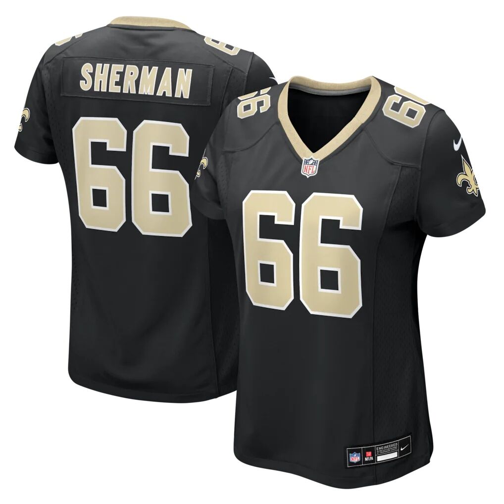William Sherman New Orleans Saints Nike Women's Team Game Jersey