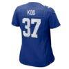 Younghoe Koo New York Giants Nike Women's Team Game Jersey - - Detail View