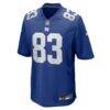 Dalen Cambre New York Giants Nike Team Game Jersey - - Side View