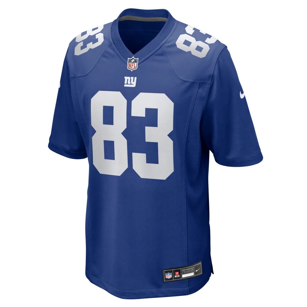 Dalen Cambre New York Giants Nike Team Game Jersey -  Royal