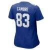 Dalen Cambre New York Giants Nike Women's Team Game Jersey - - Detail View