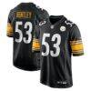 JaWhaun Bentley Pittsburgh Steelers Nike Team Game Jersey - Black - Front View