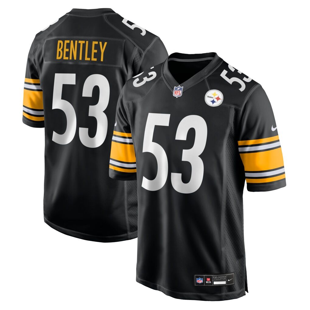 JaWhaun Bentley Pittsburgh Steelers Nike Team Game Jersey