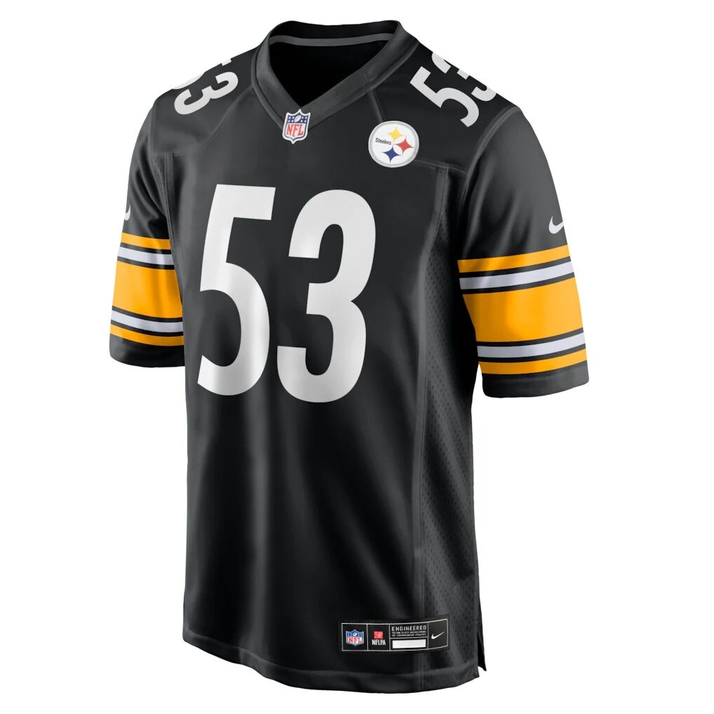 JaWhaun Bentley Pittsburgh Steelers Nike Team Game Jersey