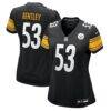 JaWhaun Bentley Pittsburgh Steelers Nike Women's Team Game Jersey - Black - Front View
