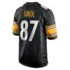 Matt Sokol Pittsburgh Steelers Nike Team Game Jersey - Black - Detail View