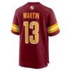 Tay Martin Washington Commanders Nike Team Game Jersey - - Detail View
