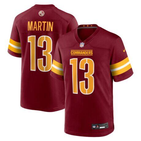 Tay Martin Washington Commanders Nike Team Game Jersey - - Front View