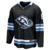 Nick Schmaltz Utah Mammoth Fashion7 Home Breakaway Player Jersey - Black - Side View