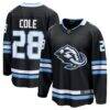 Ian Cole Utah Mammoth Fashion7 Home Breakaway Player Jersey - Black - Front View