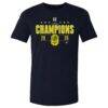 Nashville SC 500 Level 2025 Lamar Hunt U.S. Open Cup Champions T-Shirt - Navy - Front View