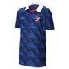 France National Team Nike Youth 2026 Home Match Authentic Jersey - Blue - Side View