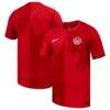 Canada Soccer Nike 2026 Home Match Authentic Jersey - Red - Front View