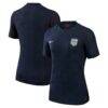USMNT Nike Women's 2026 Away Match Authentic Jersey - Blue - Front View