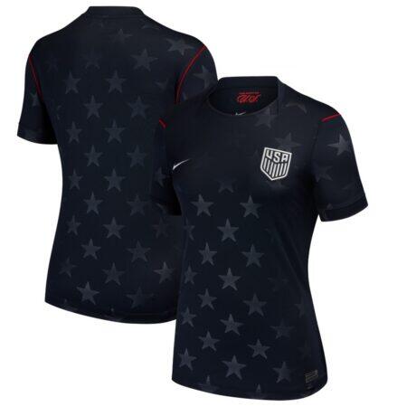 USMNT Nike Women's 2026 Away Stadium Replica Jersey - Blue - Front View