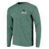 Coastal Carolina Chanticleers Image One Holiday Long Sleeve T-Shirt - - Side View