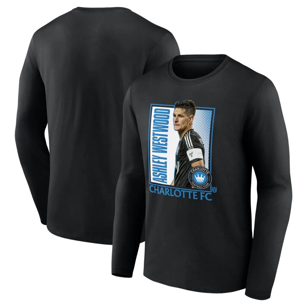 Ashley Westwood Charlotte FC Player Program Long Sleeve T-Shirt