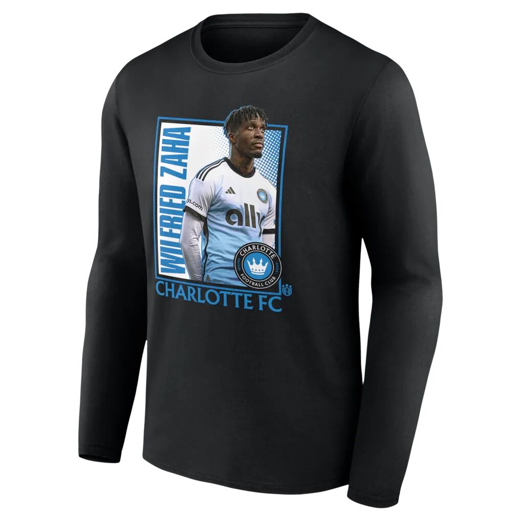 Wilfried Zaha Charlotte FC Player Program Long Sleeve T-Shirt