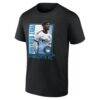 Wilfried Zaha Charlotte FC Player Program T-Shirt - Black - Side View