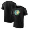 NBA China T-Shirt - Black - Front View