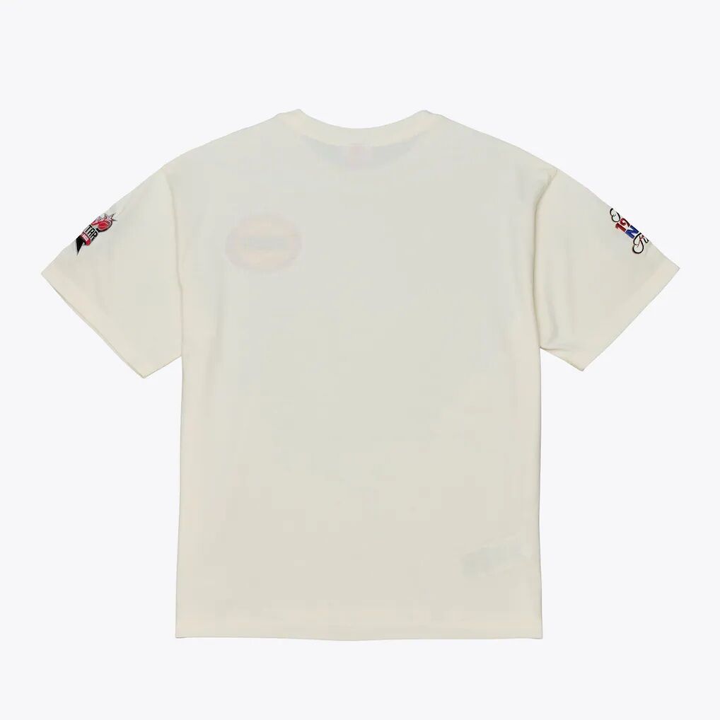 Houston Rockets Mitchell & Ness Hardwood Classics Chainstitch Premium T-Shirt