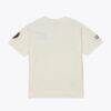 Cleveland Cavaliers Mitchell & Ness Hardwood Classics Chainstitch Premium T-Shirt - Cream - Back View
