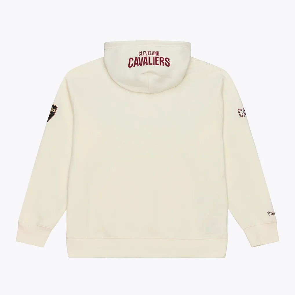 Cleveland Cavaliers Mitchell & Ness Hardwood Classics Chainstitch Premium Fleece Hoodie
